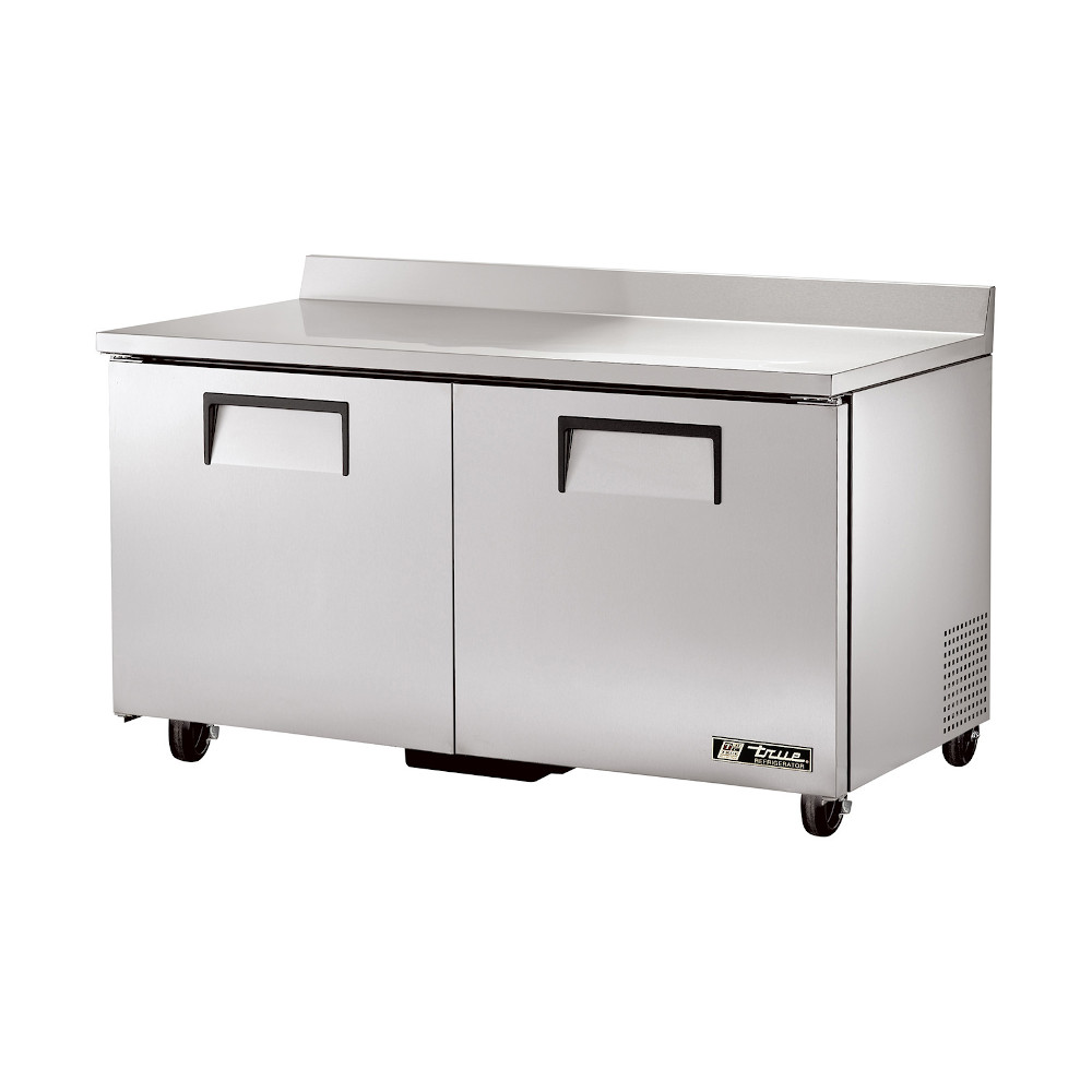 True TWT-60-HC Two-Section Work Top Refrigerator