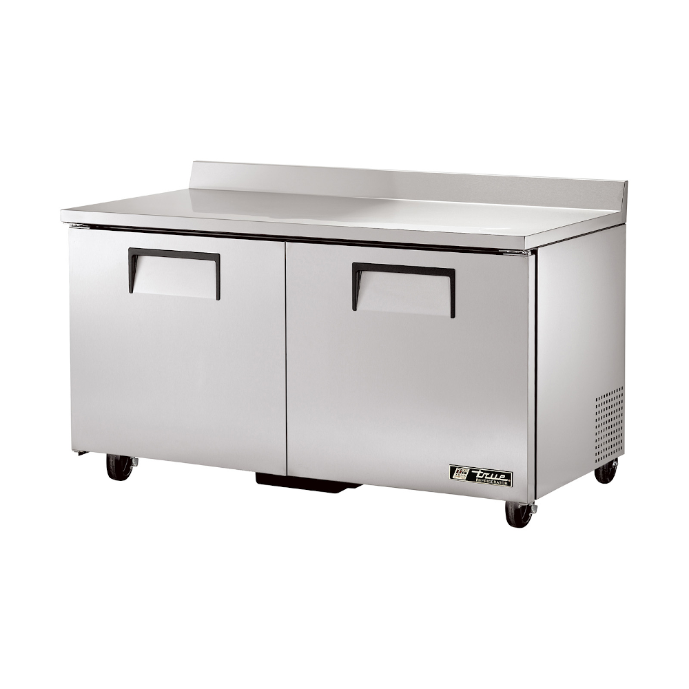 True TWT-60-HC Two-Section Work Top Refrigerator