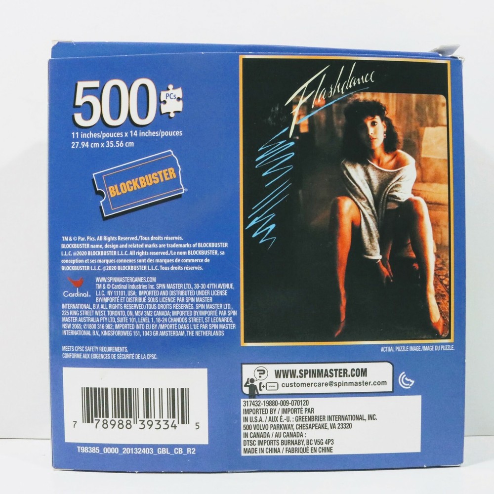 Puzzle Flashdance from Blockbuster -New