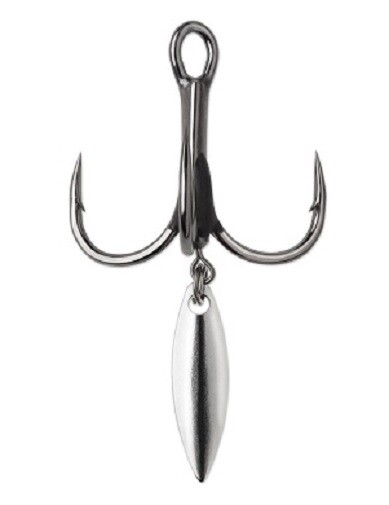 VMC Bladed Hybrid Treble Hook Size# 4