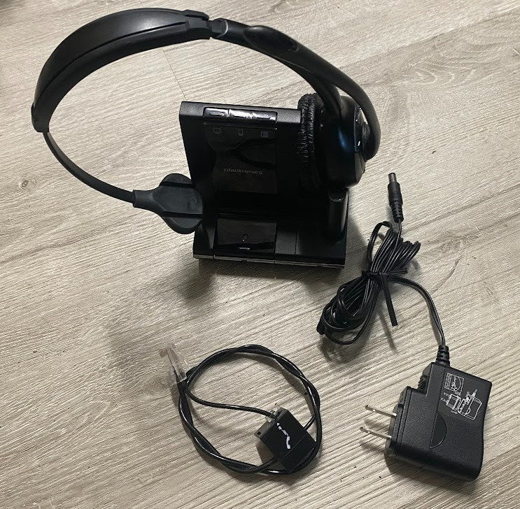 Plantronics W02 Dect 6.0 Wireless Headset System