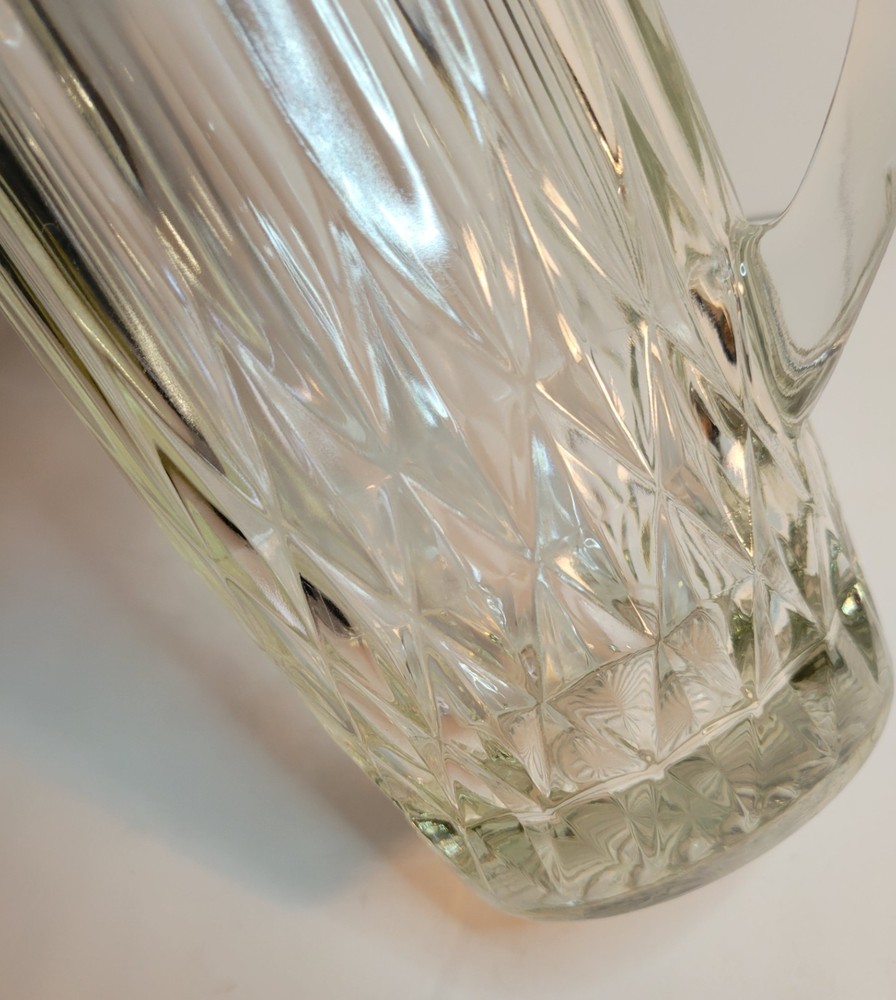 Anchor Hocking Crown Point Clear Glass Pitcher