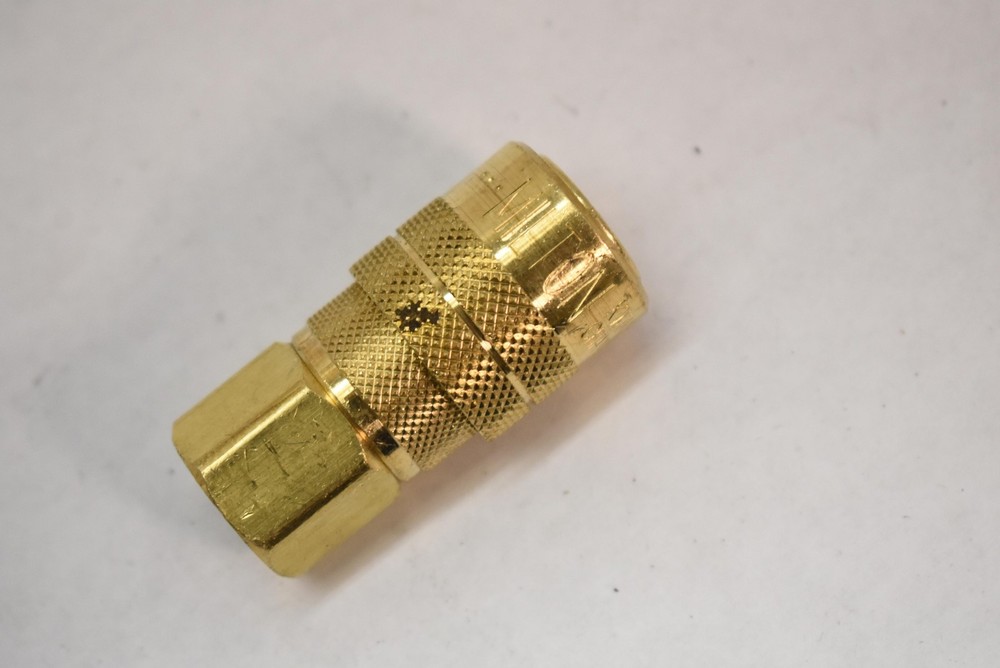 Milton M Style Brass Air Quick Coupler Female Socket Pneumatic Fitting