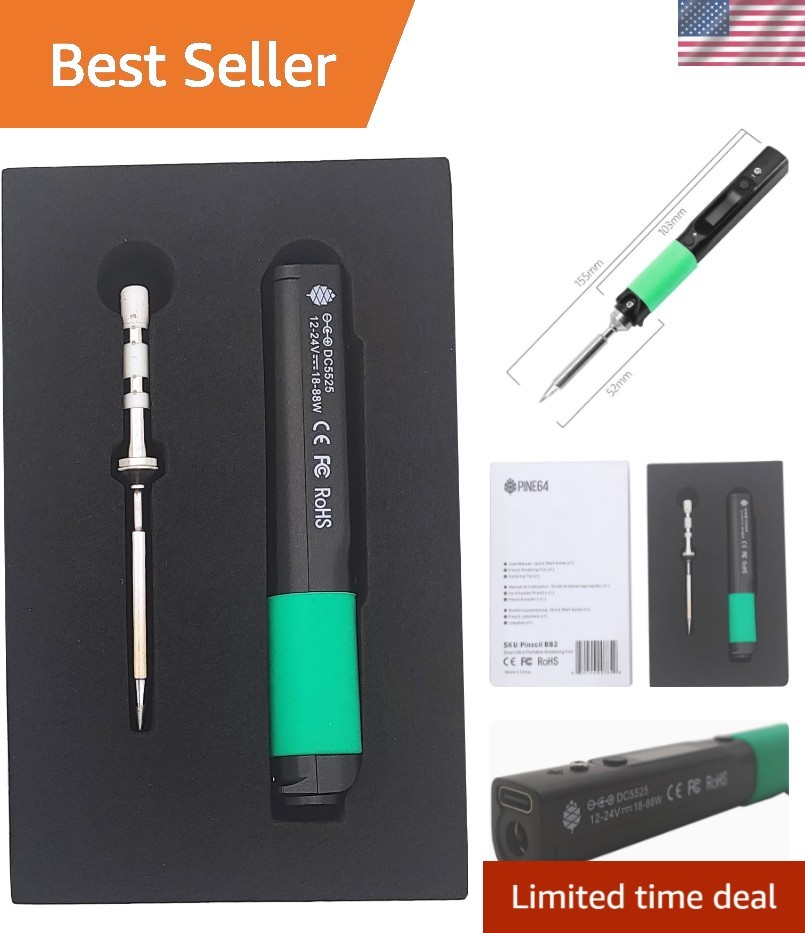 PINECIL – Smart Mini Portable Soldering Iron, Small