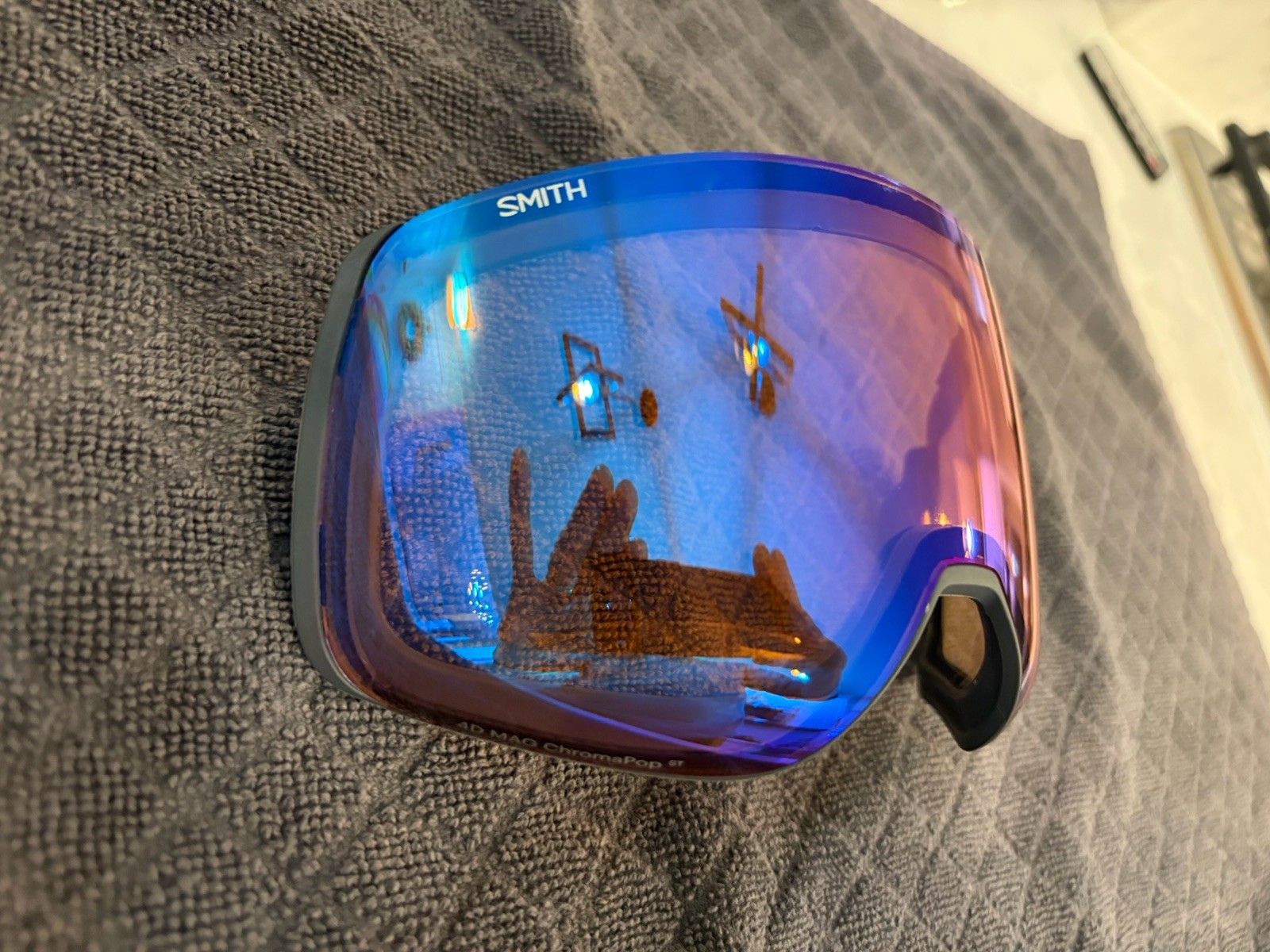 Smith 4D MAG Replacement Goggle Lens ChromaPop Storm Blue Sensor Mirror Ski