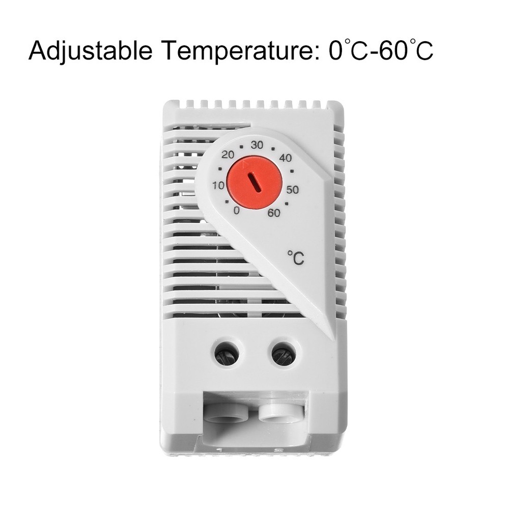 Adjustable Compact N.C Temperature Controller Switch,0-60℃,Mechanical Thermostat