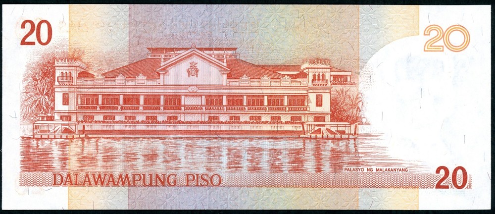 Philippines 20 Peso Banknote UNC
