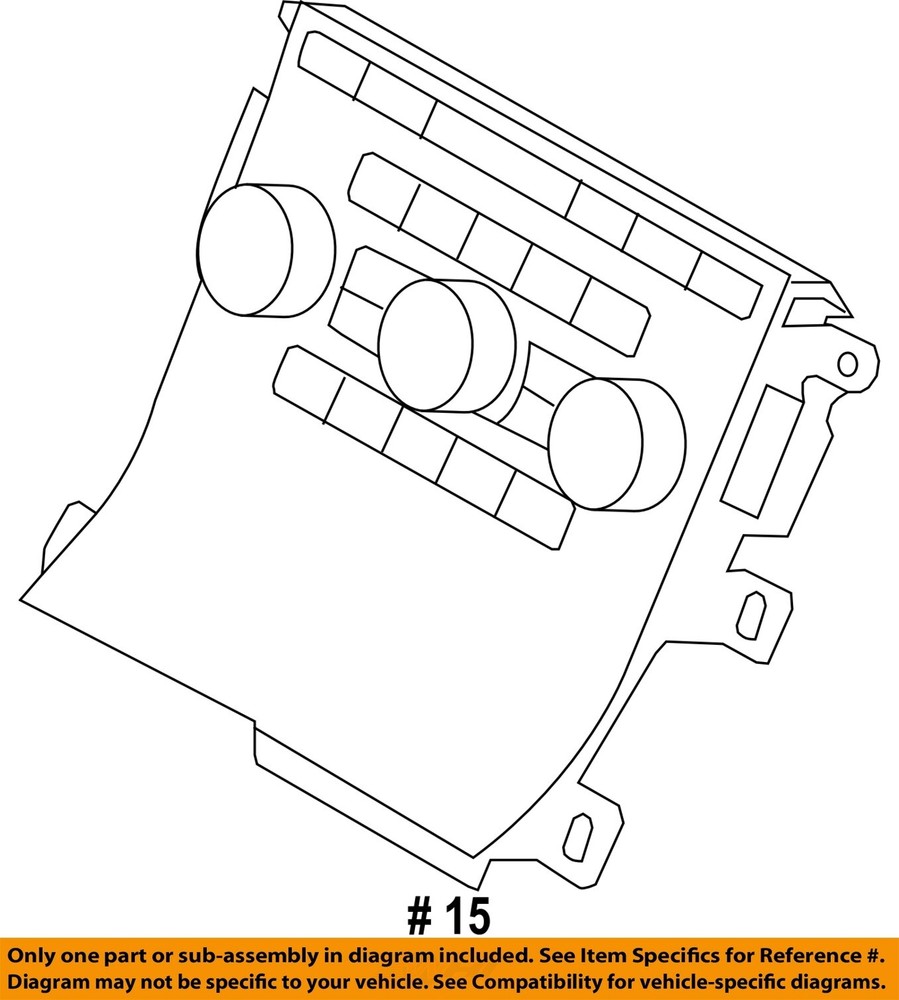 Used A/C Selector Switch fits: 2009 Lincoln Mks automatic temperature control du