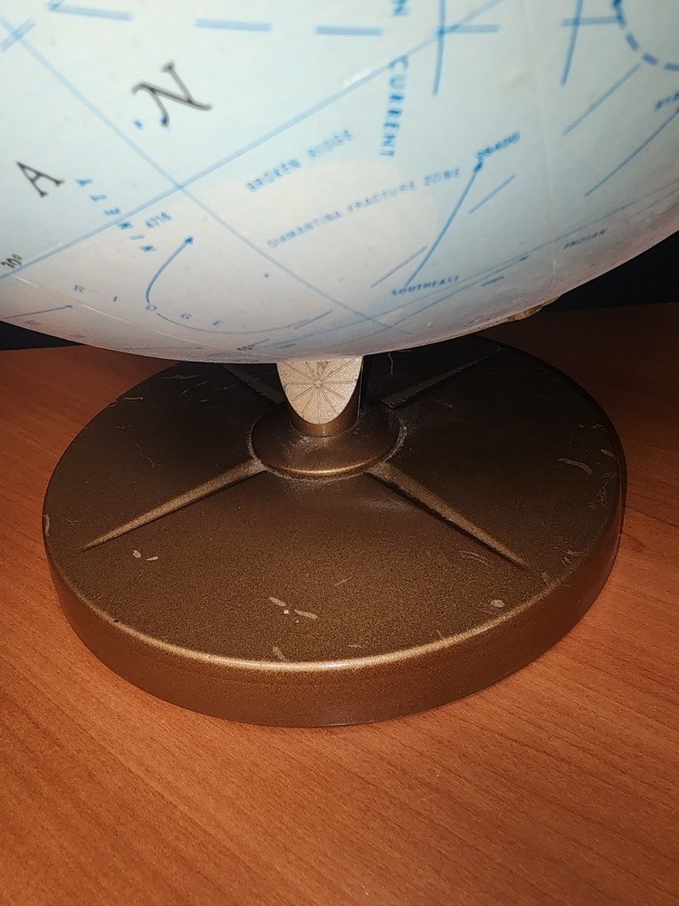 Vintage Replogle World Globe. Cold War Era