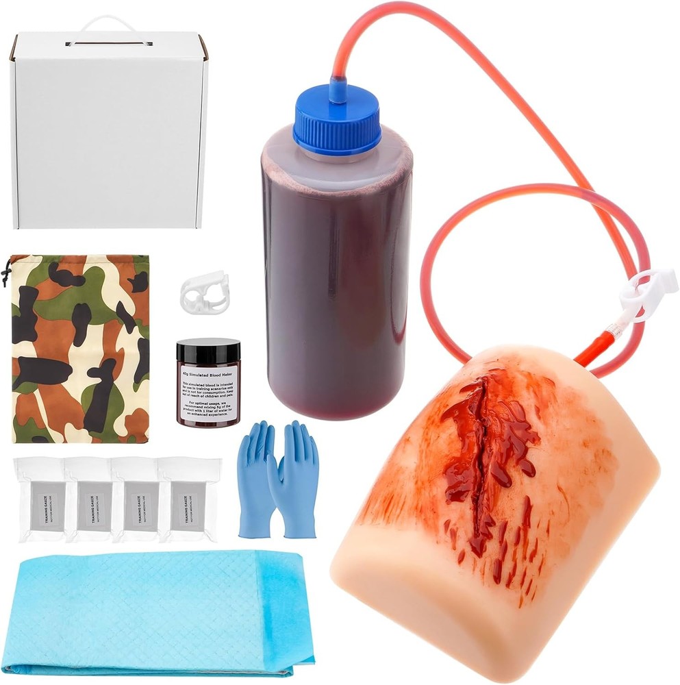 Wound Model Trauma Train Model Wound Bleed Kit Wound Trainer Bleeding Trainer