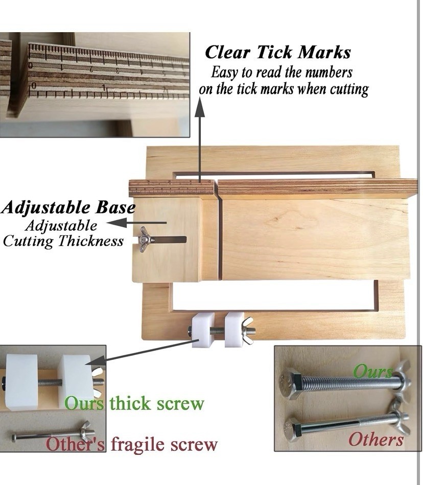 Wooden Soap Cutter