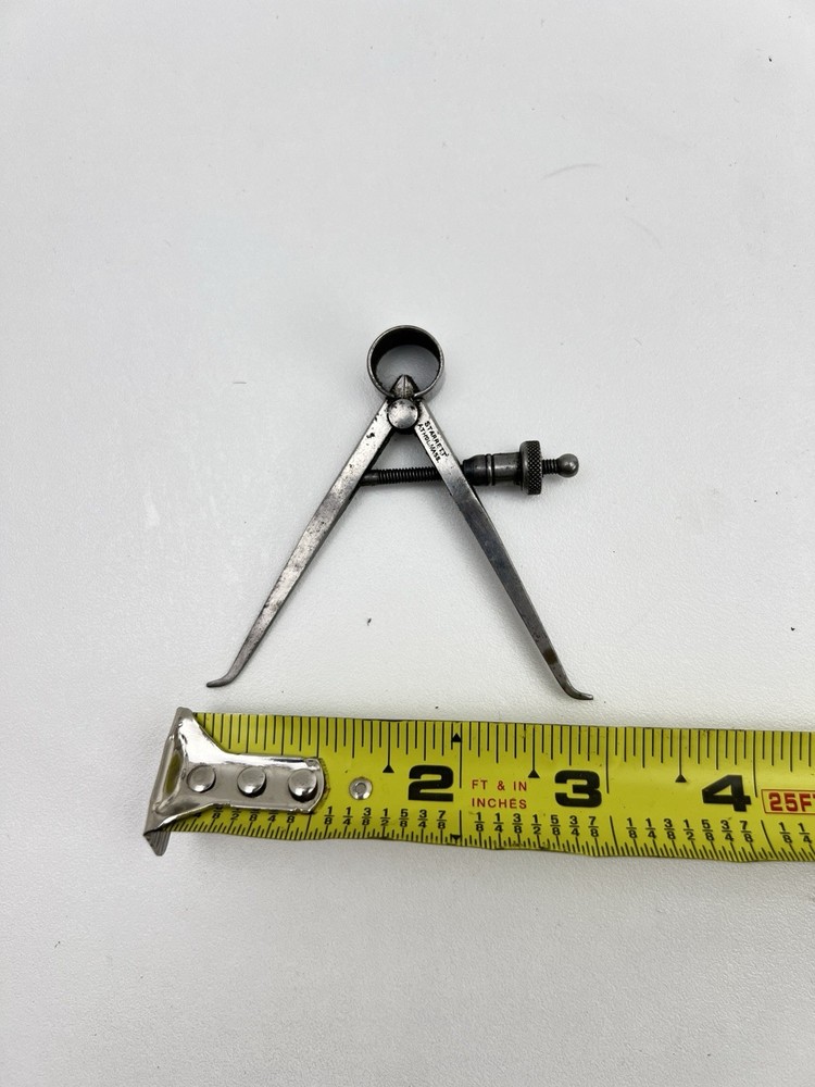 Starrett 73B 3” Yankee Spring-Type Inside Caliper, 3" Size, Quick Nut