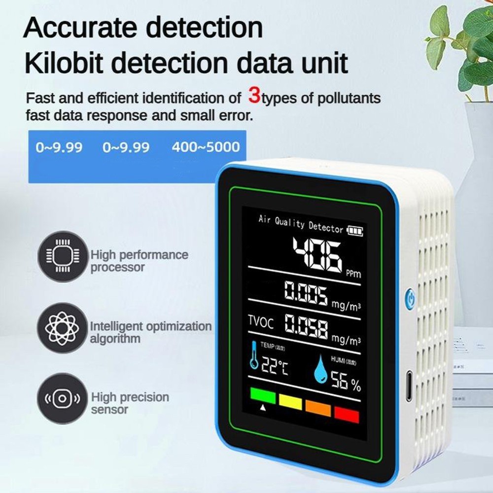 Sophisticated Multi Function Indoor Test Device for Healthy Living Space