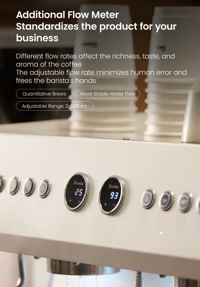 High End Modern Commercial Espresso Machine