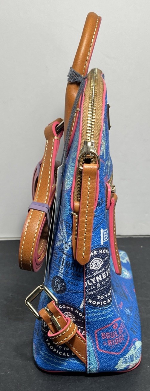 NWT DISNEY DOONEY & BOURKE DVC VACATION CLUB BLUE MINI BACKPACK PURSE 10x10"