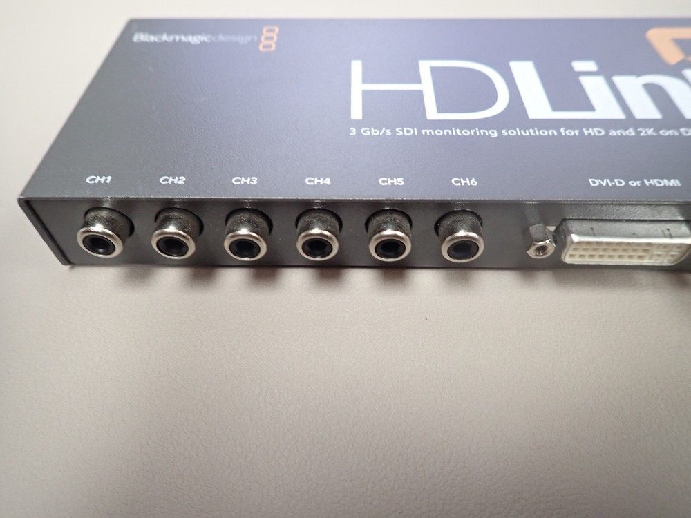 Black Magic Design HD Link Pro SDI Audio Decoder DVI / HDMI