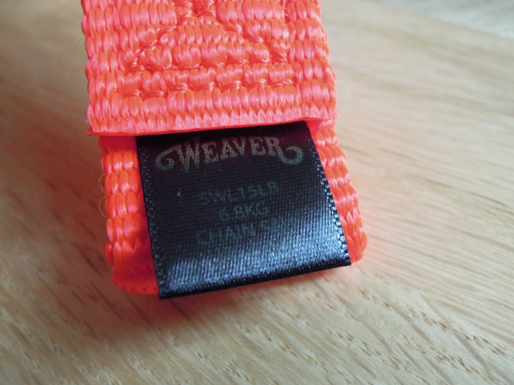 Weaver Nylon Webbing 12" Chainsaw Strap