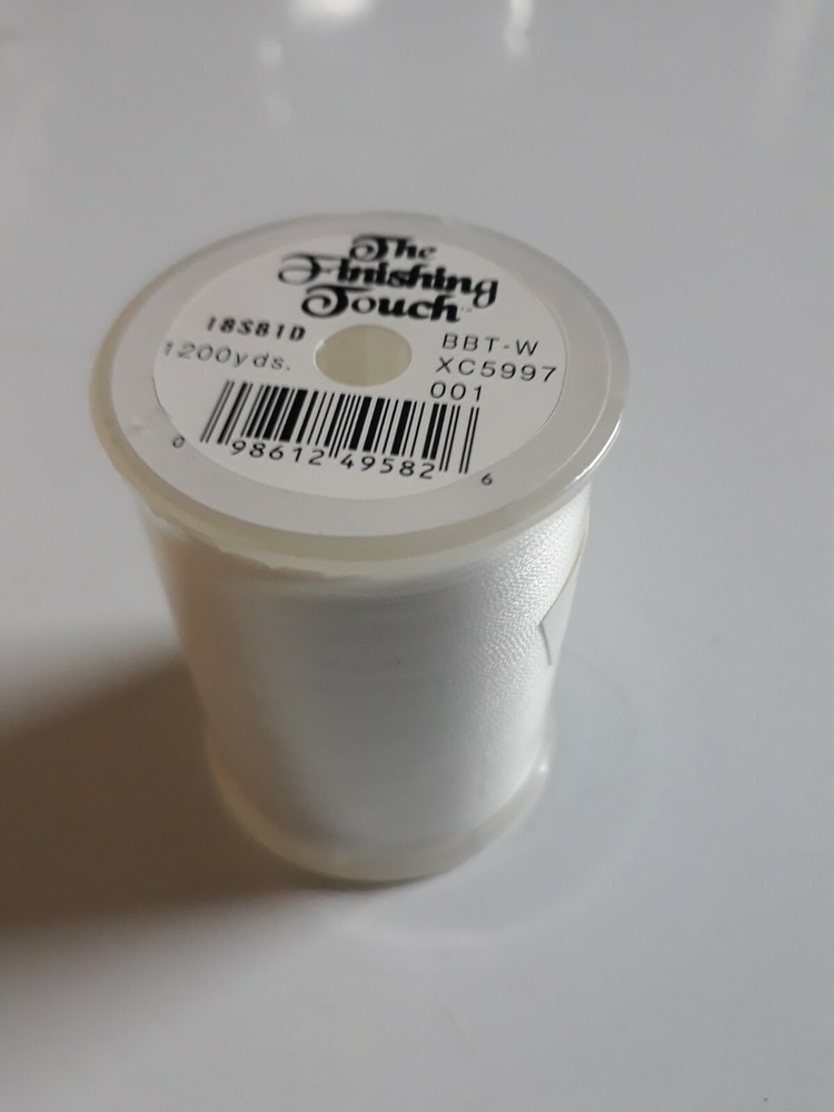 THE FINISHING TOUCH THREAD WHITE 1200YRD.