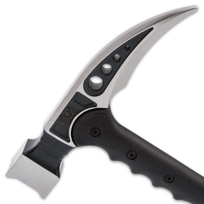 United Cutlery M48 Silver Kommando Hammer | Two-Toned Cast Stainless Steel Head,