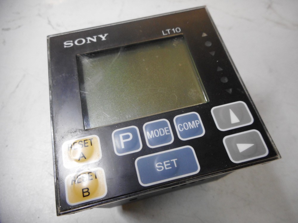 SONY DIGITAL PANEL DISPLAY -- 5 DIGIT BACKLIT LCD -- 2 CHANNEL INPUT -- LT10-205