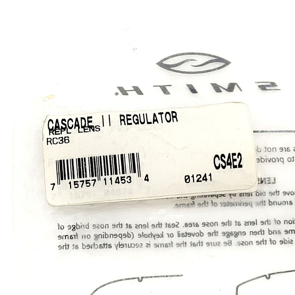Smith Optics Replacement Lens Cascade II Regulator RC36 Copper New