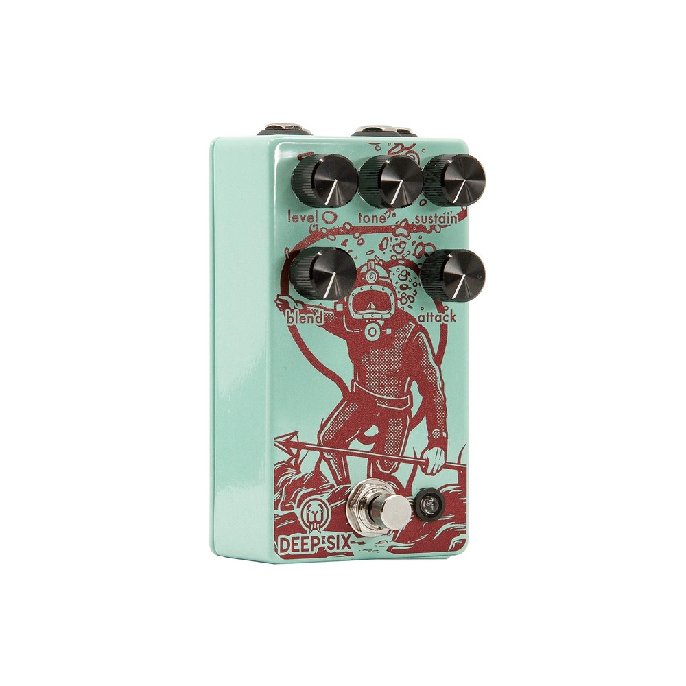Walrus Audio Deep Six V3 Compressor Guitar Effects Pedal