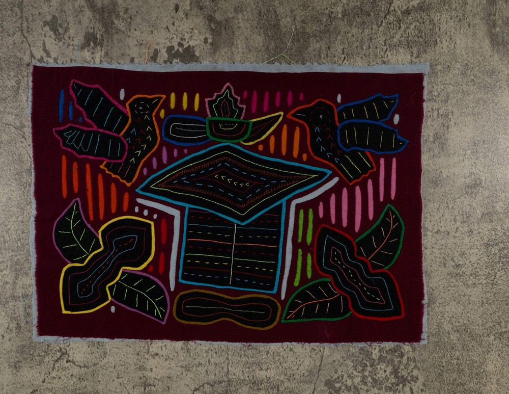 Burgundy Square Graduation Hat Mola