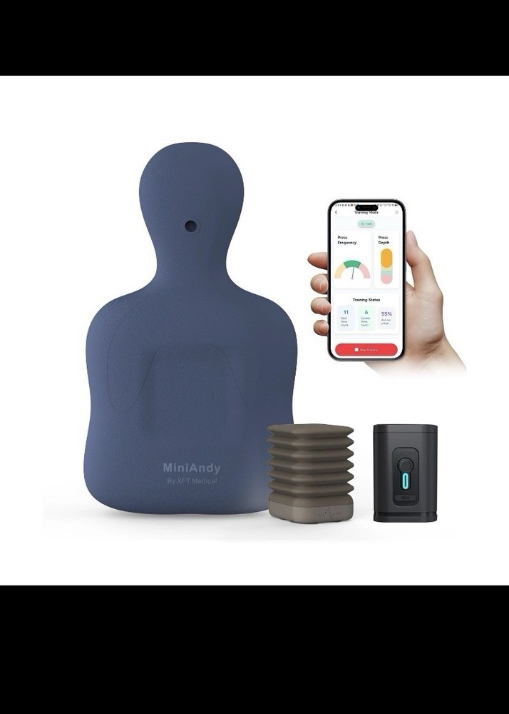 CPR Manikins, Inflatable CPR Mannequin, CPR Dummy with Compression Feedback D...
