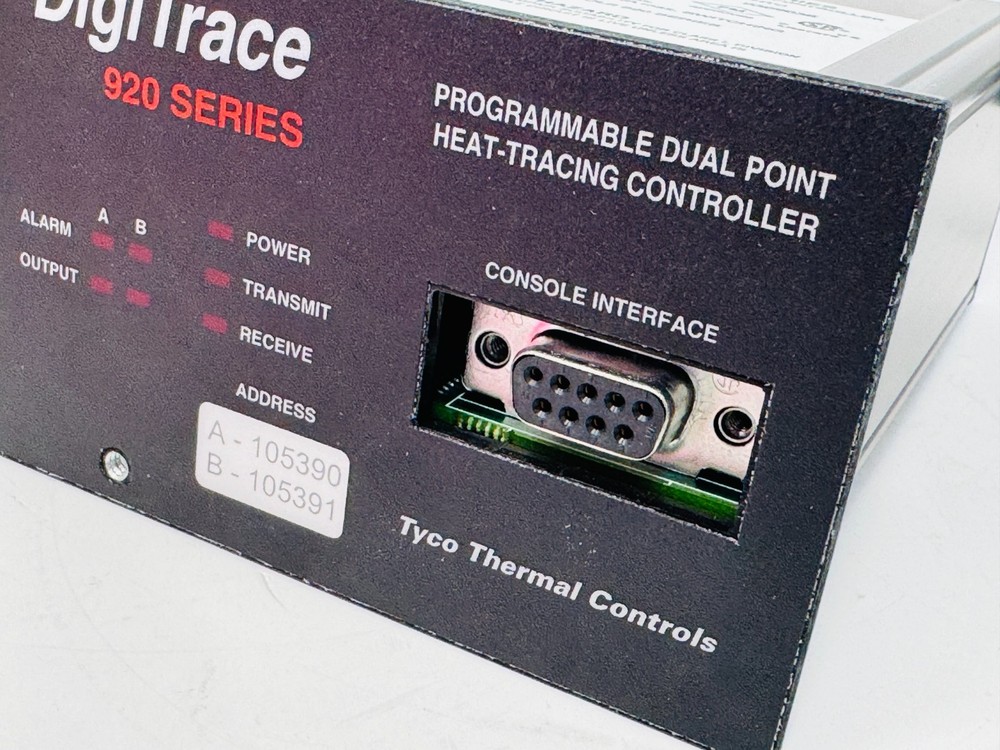 Digitrace 920HTC 10260-001 programmable Dual Point Heat Tracing Controller