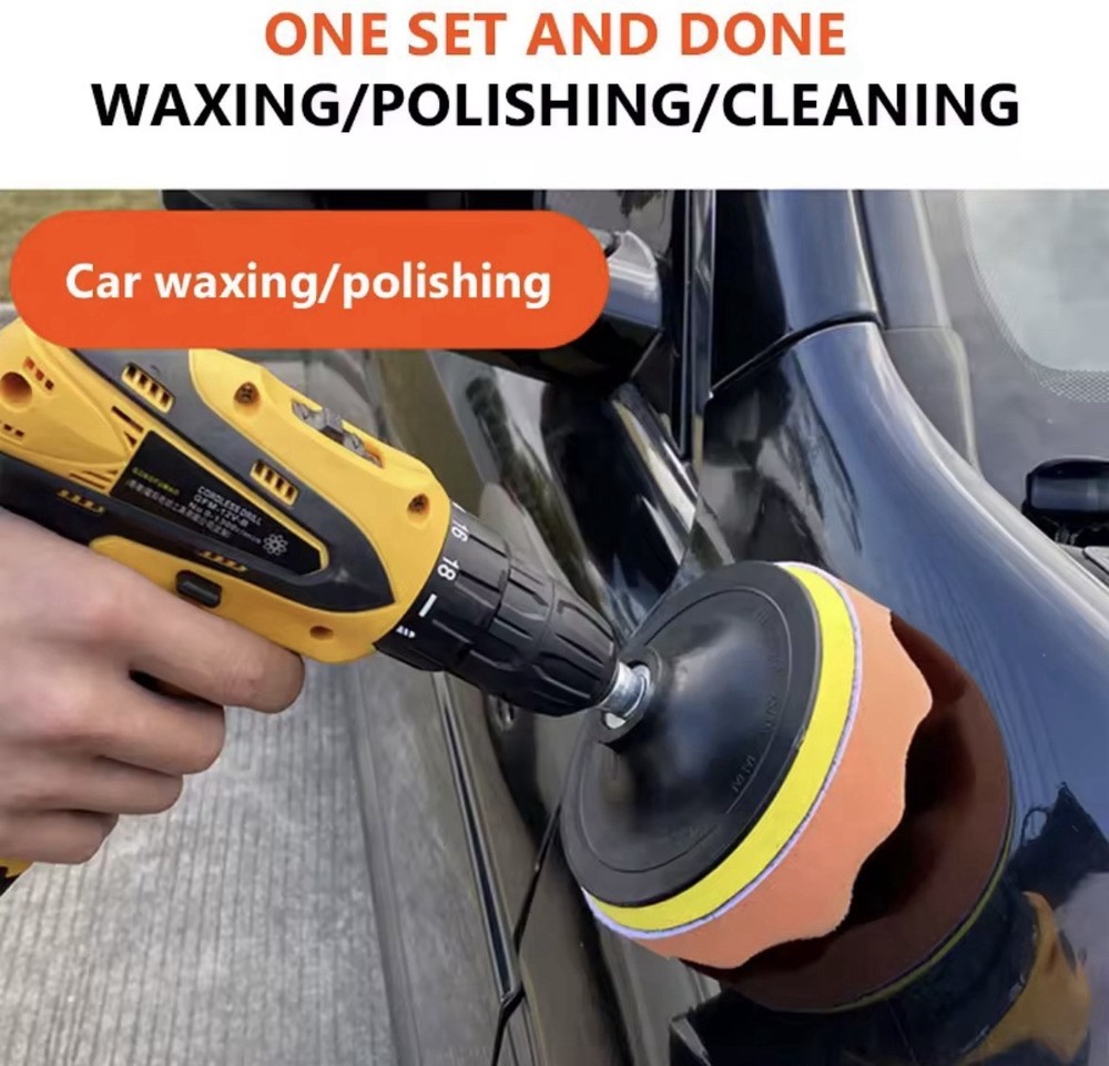 6 piece car polish kit