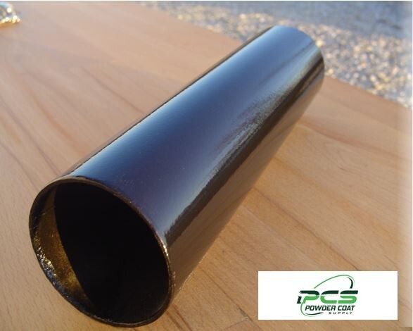 HIGH GLOSS MIRROR BLACK Powder Coating Paint 1LB USA Made