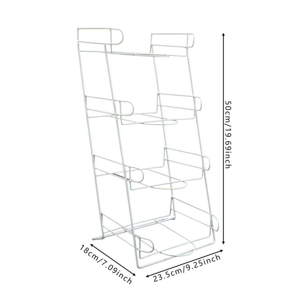 4-tier Hat Display Stand, Tabletop Hat Display Rack, Hat Display Rack for Retail