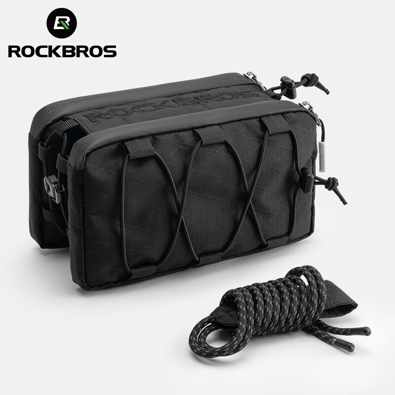 ROCKBROS MTB Road Front Bicycle Crossbar Bike Frame Small Pannier Saddle Bag 1L