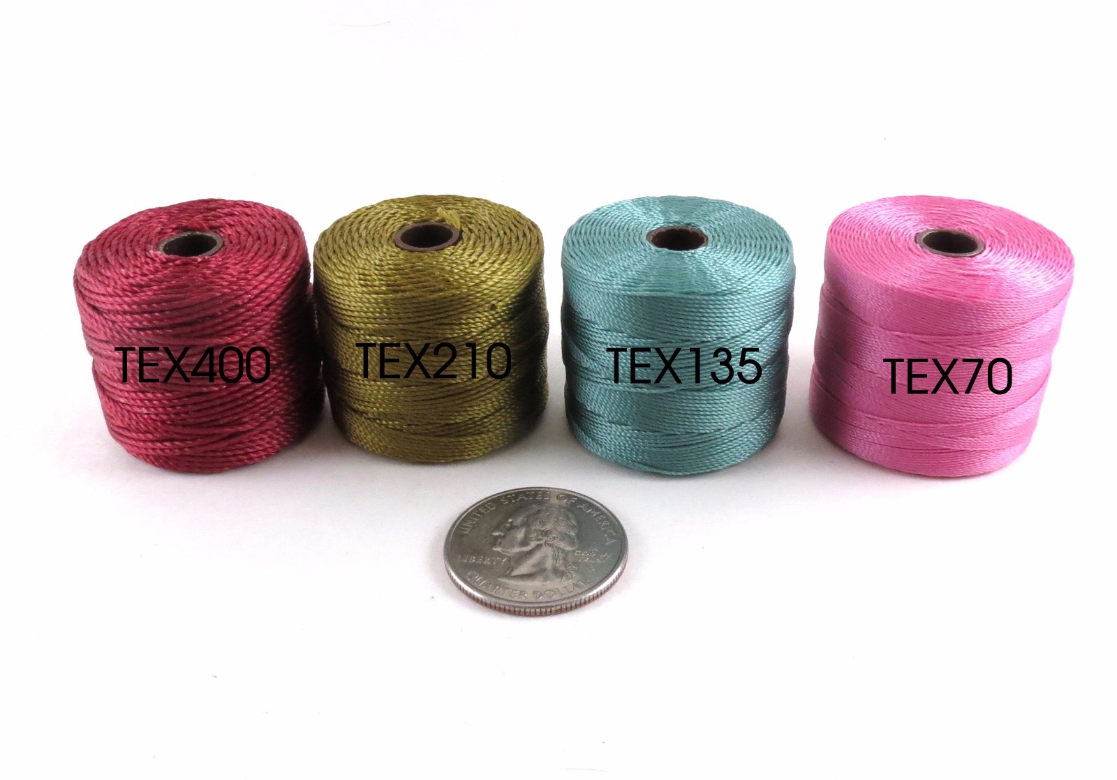 S-Lon Superlon TEX 210 REGULAR Macrame Twist Nylon Beading Crafting Cord 0.5mm