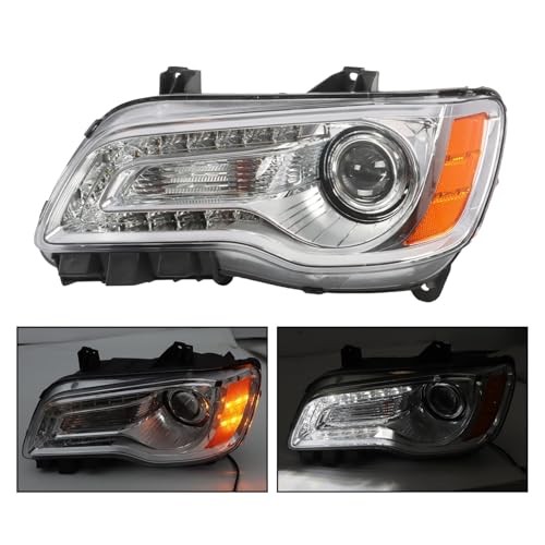 68143003AA Headlight Assembly Compatible with 300/300C 2011-2014 w/DR Left