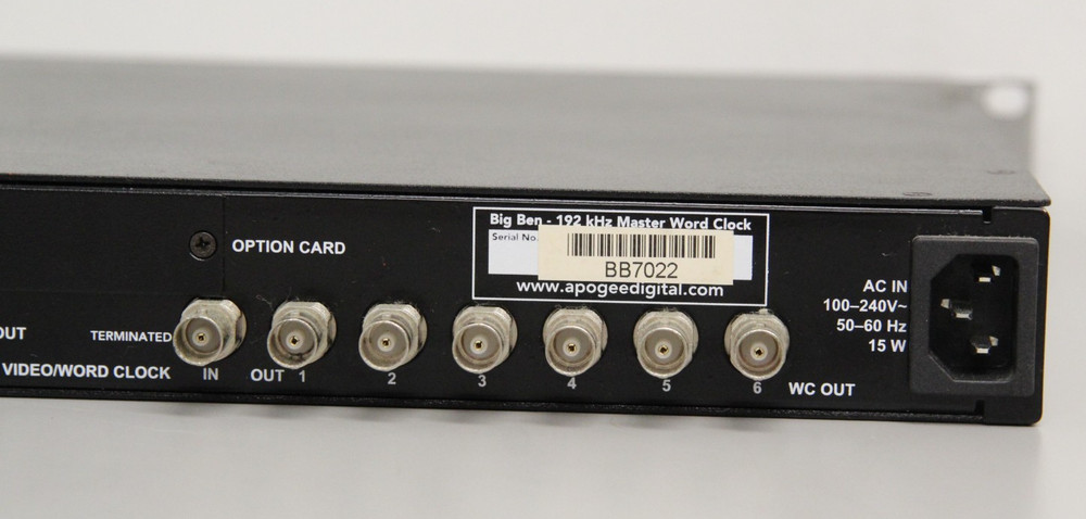 Big Ben C777 192K Apogee Electronics Big Ben Master Digital Clock
