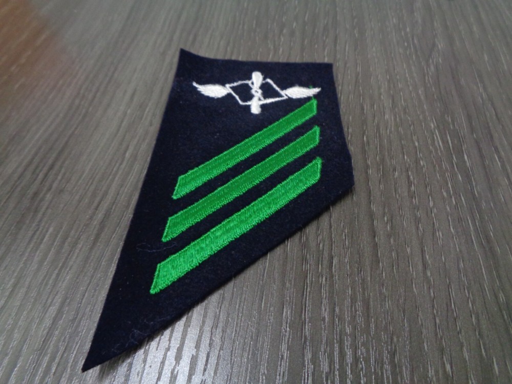 Military US NAVY Aviation Maintenance Administration Patch E-3 VIETNAM ISSUE