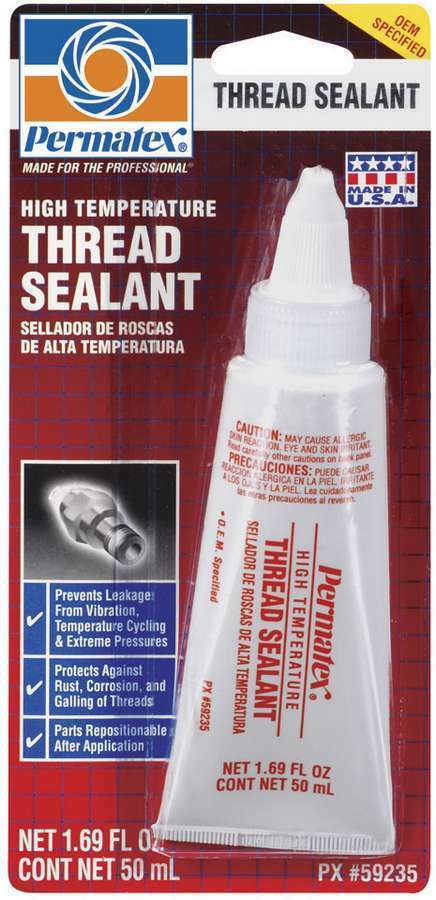 High Temp Thread Sealant 50ml PERMATEX 59235