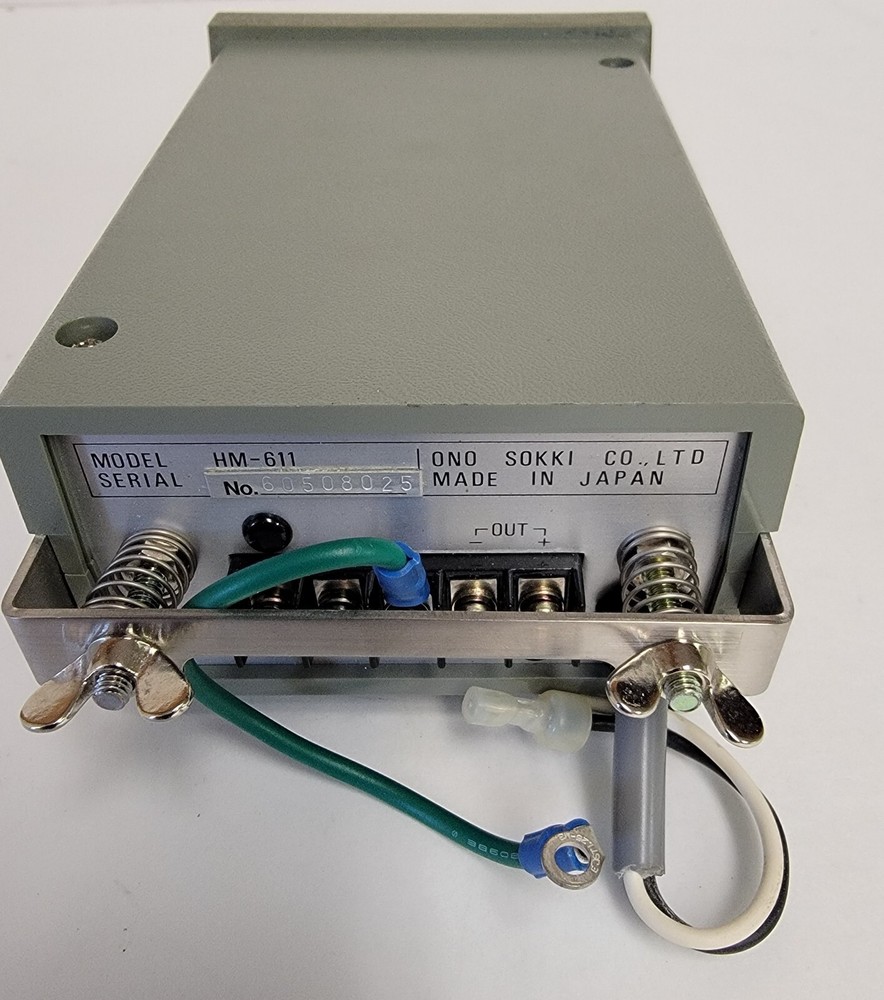 ONO SOKKI DIGITAL TACHOMETER HM-611.