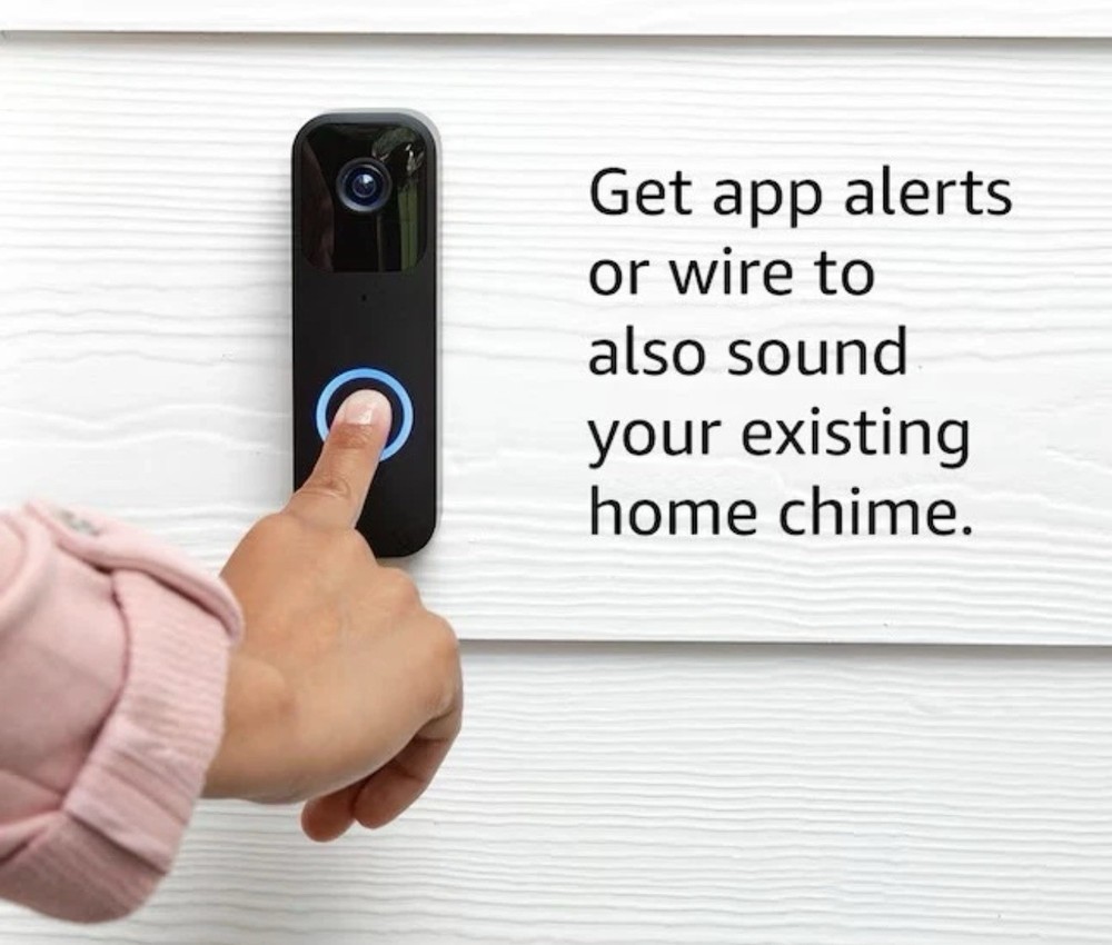 Blink Video Doorbell - White (Standalone)