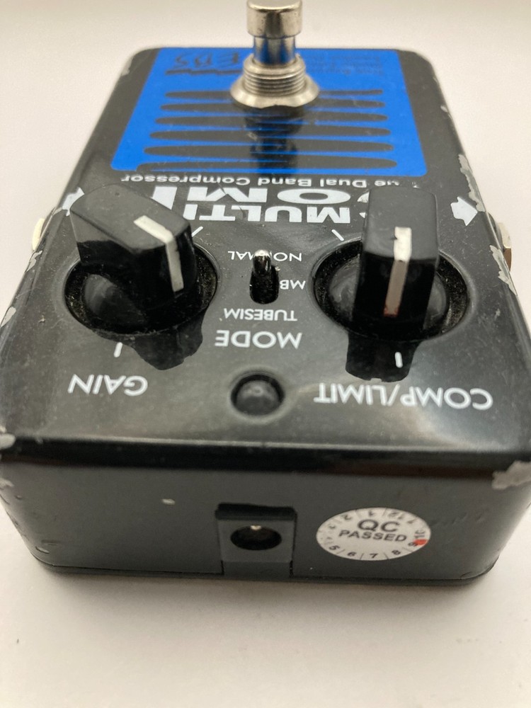 EBS MultiComp Studio Edition Compressor Pedal Tested Working