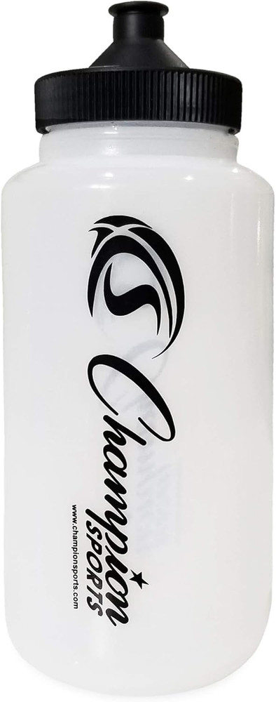 Plastic Water Bottle Set, Quart, Black