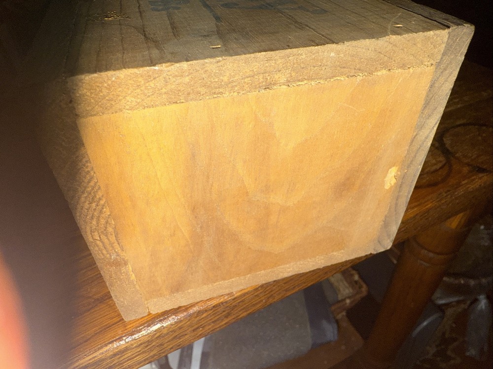 Daisy BB Wood Storage Box With 12 Pack Quick Silver 152 BB And A Partial Opened