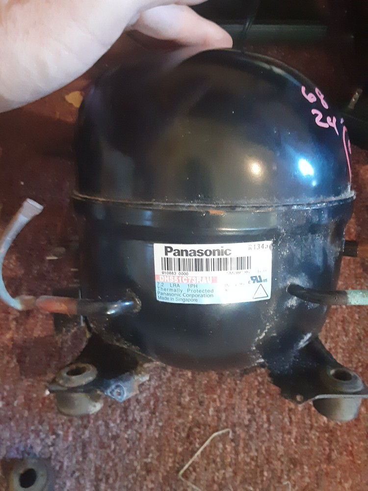 Panasonic DHS51C73RAU Refrigerator Compressor from Electrolux LFHT1513LW5