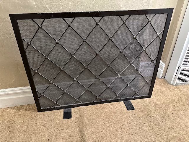 decorative fireplace screen