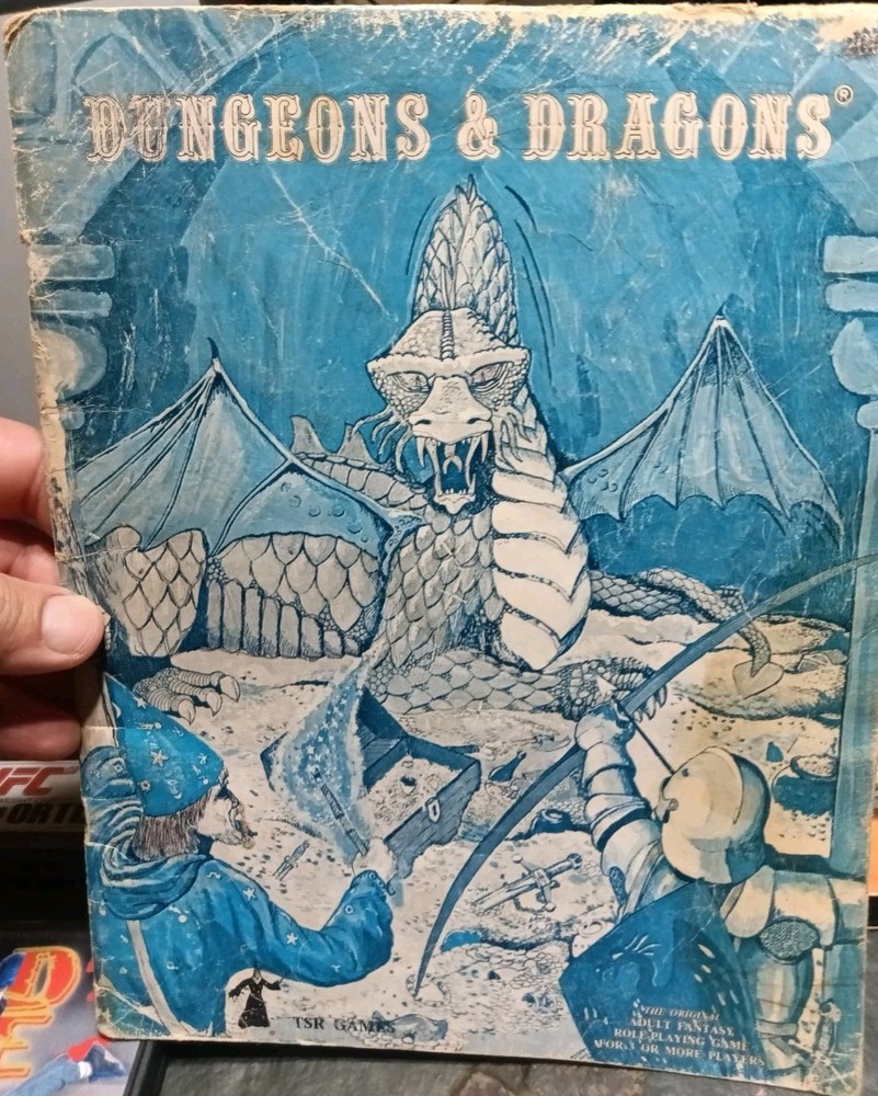 Dungeons & Dragons Original Basic Rule Book TSR Games #2001 3rd Edition 1979 RPG