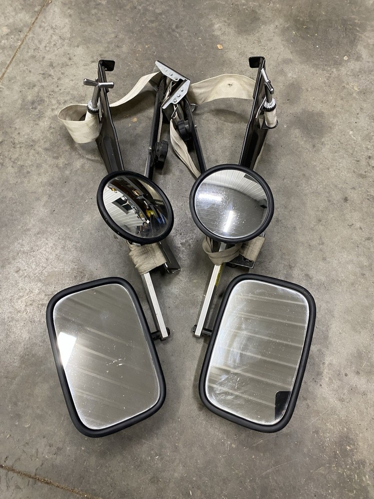 McKesh Mirrors Pair of Portable Universal Towing Mirrors Rectangular