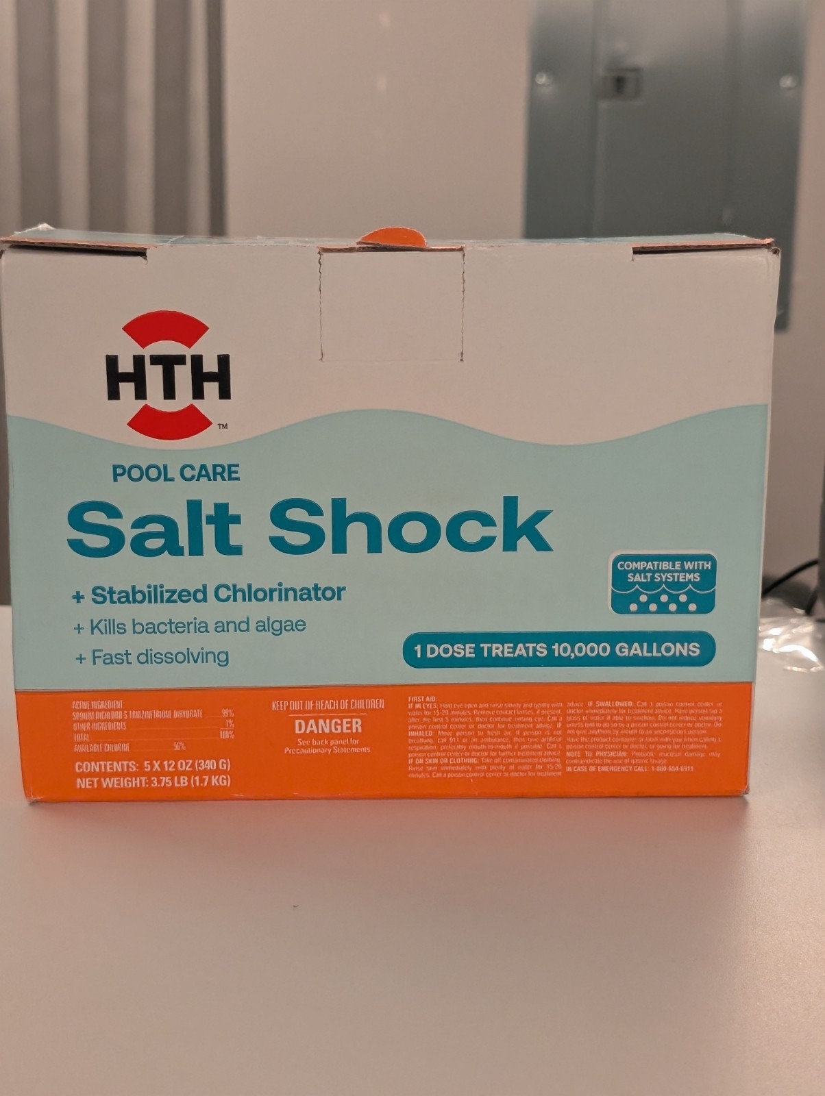 HTH Pool Care Advanced Cleaning for Swimming Pools, 5 Packs New