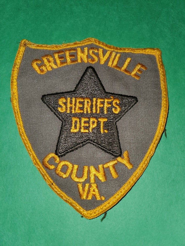 Greensville County Virginia Sheriff's Dept Patch