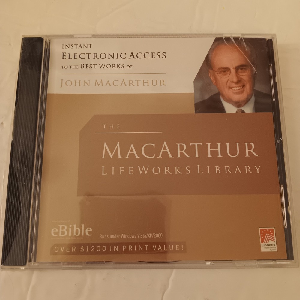 The Macarthur Lifeworks Library 2008 CD-ROM by John Macarthur / Thomas Nelson